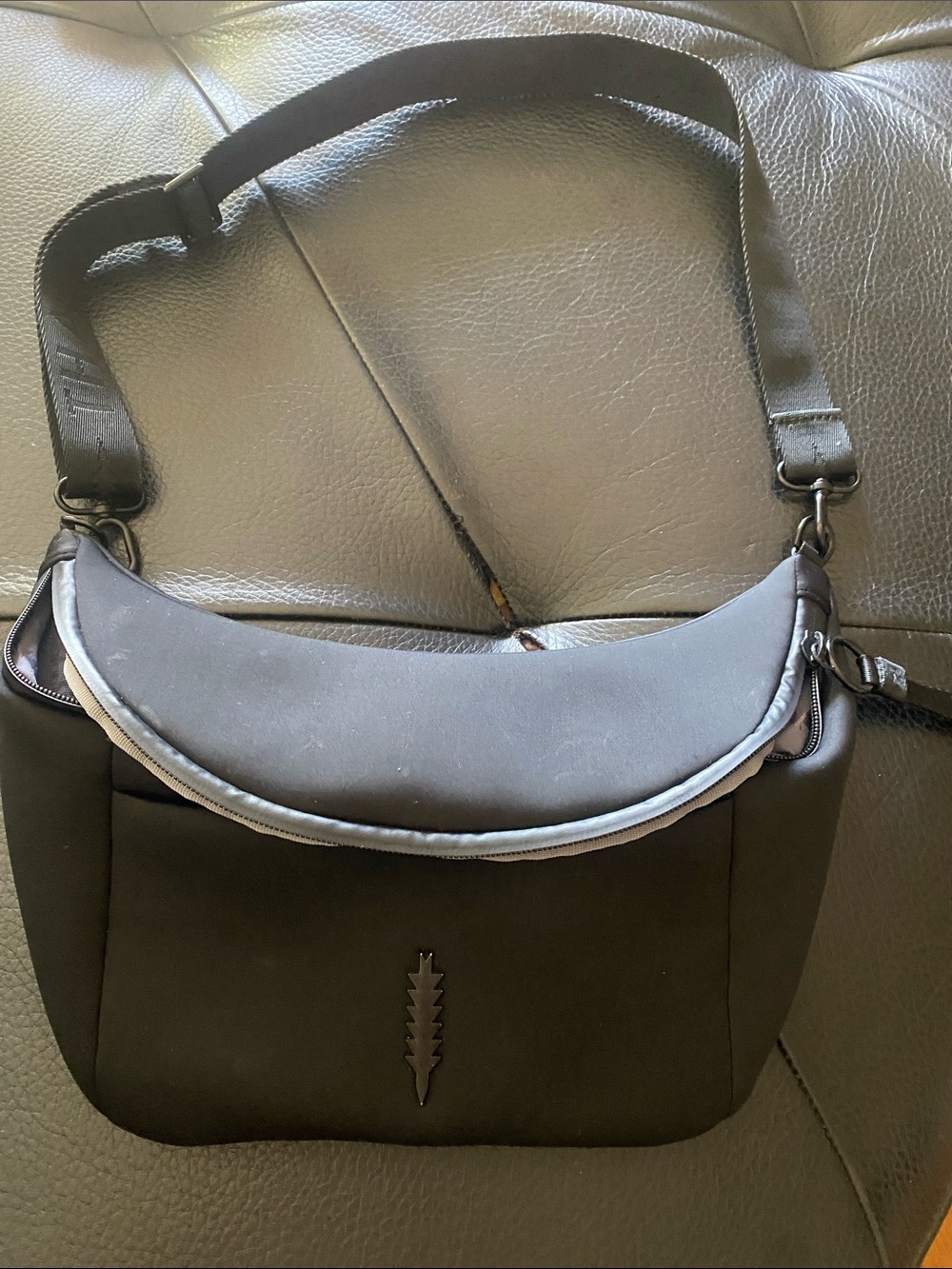 Black Women's Crossbody Shoulder Bag by Thacker